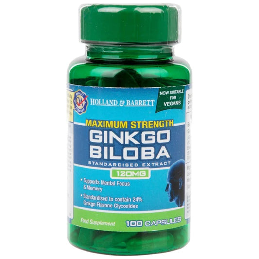 Maximum Strength Ginkgo Biloba 120 mg