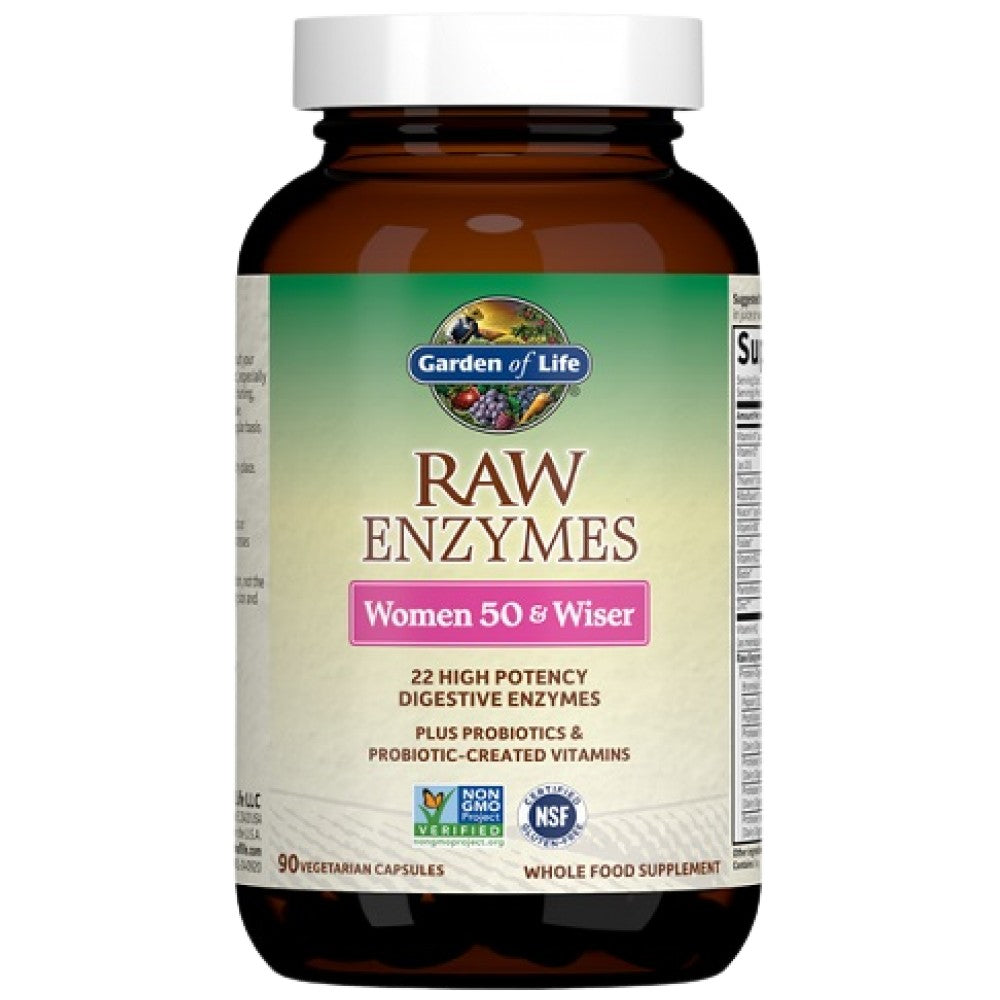 Raw Enzymes Women 50 &amp; Wiser