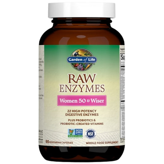 Raw Enzymes Women 50 &amp; Wiser