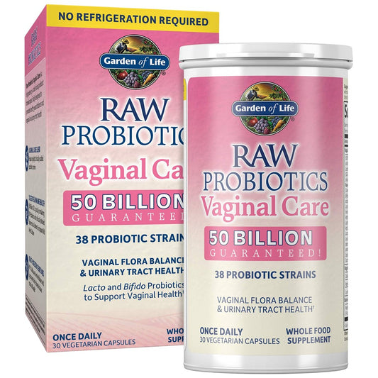 Raw Probiotics Vaginal Care