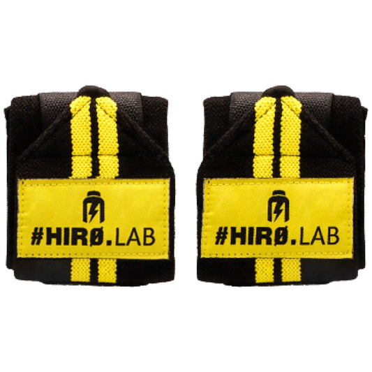 Hero Wrist Wraps | Black &amp; Yellow