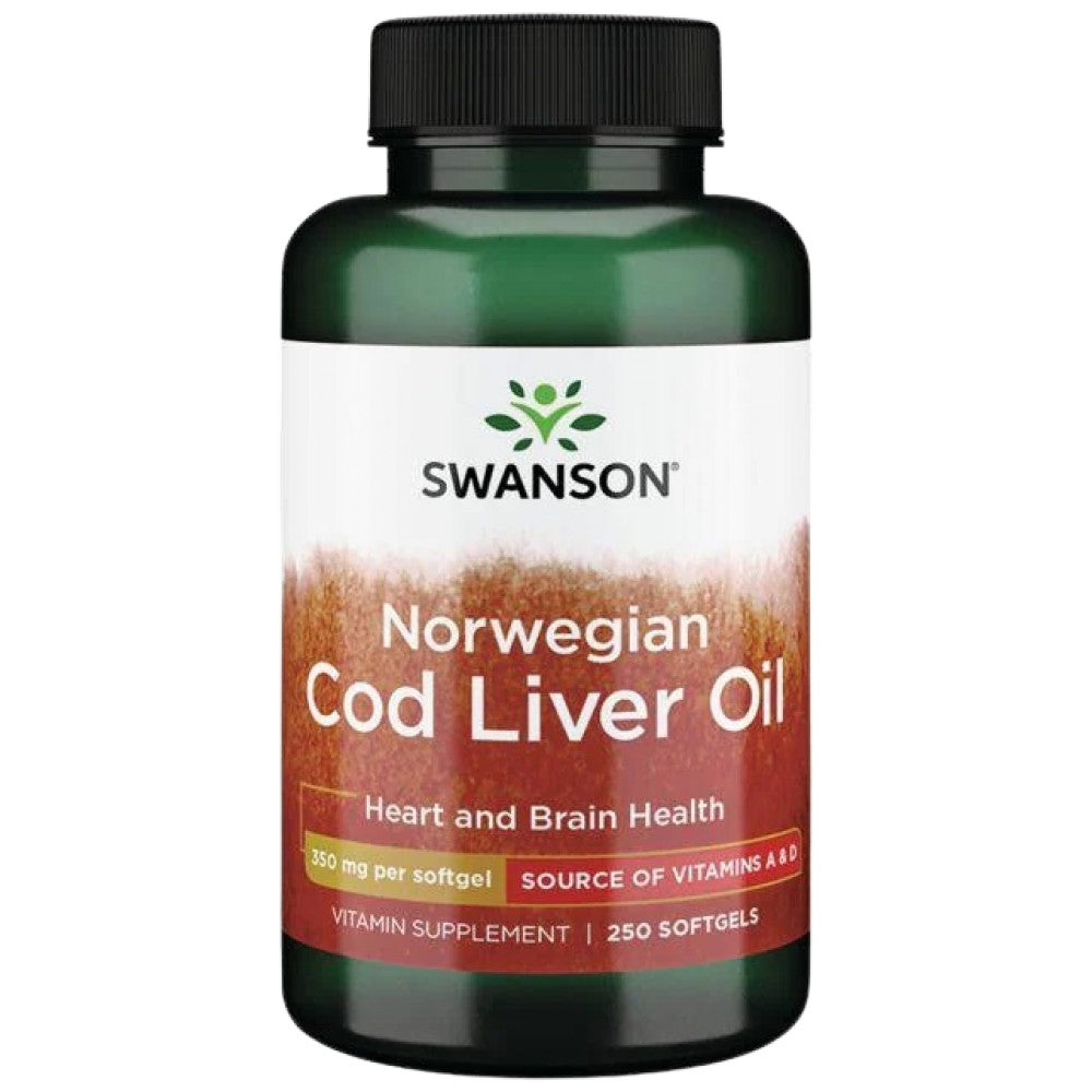 Norwegian Cod Liver Oil 350 mg
