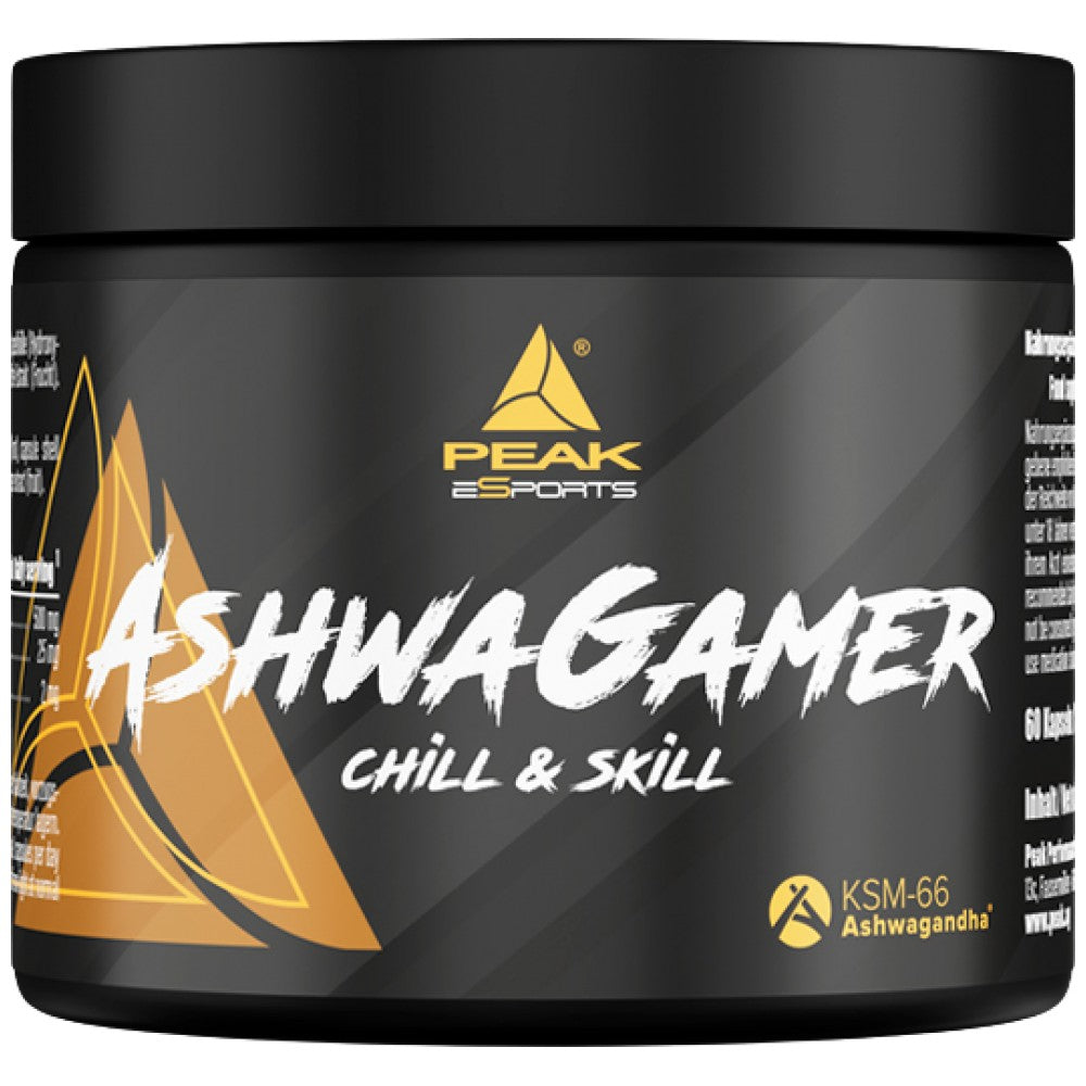 AshwaGamer | with 500 mg Ashwagandha KSM-66®
