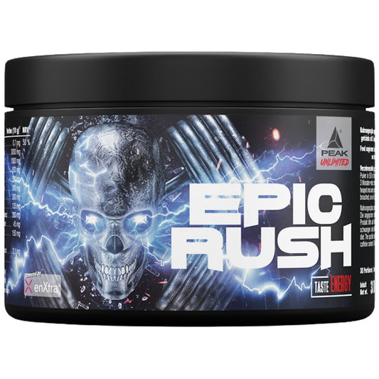Epic Rush | Hardcore Focus Pre-Workout or Gaming Matrix with EnXtra™