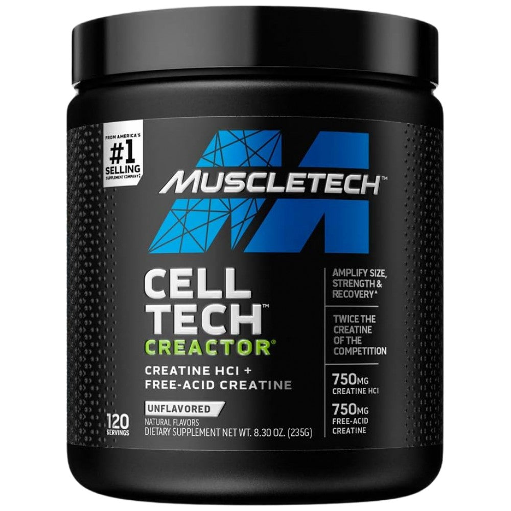 Creactor® | Creatine HCl + Free-Acid Creatine