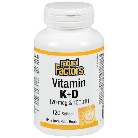 Vitamin K 120 mcg &amp; Vitamin D 1000 IU