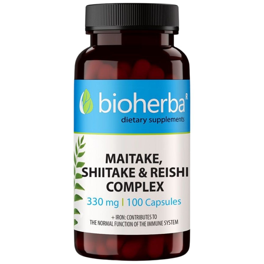 Maitake, Shiitake, Reishi Complex 380 mg