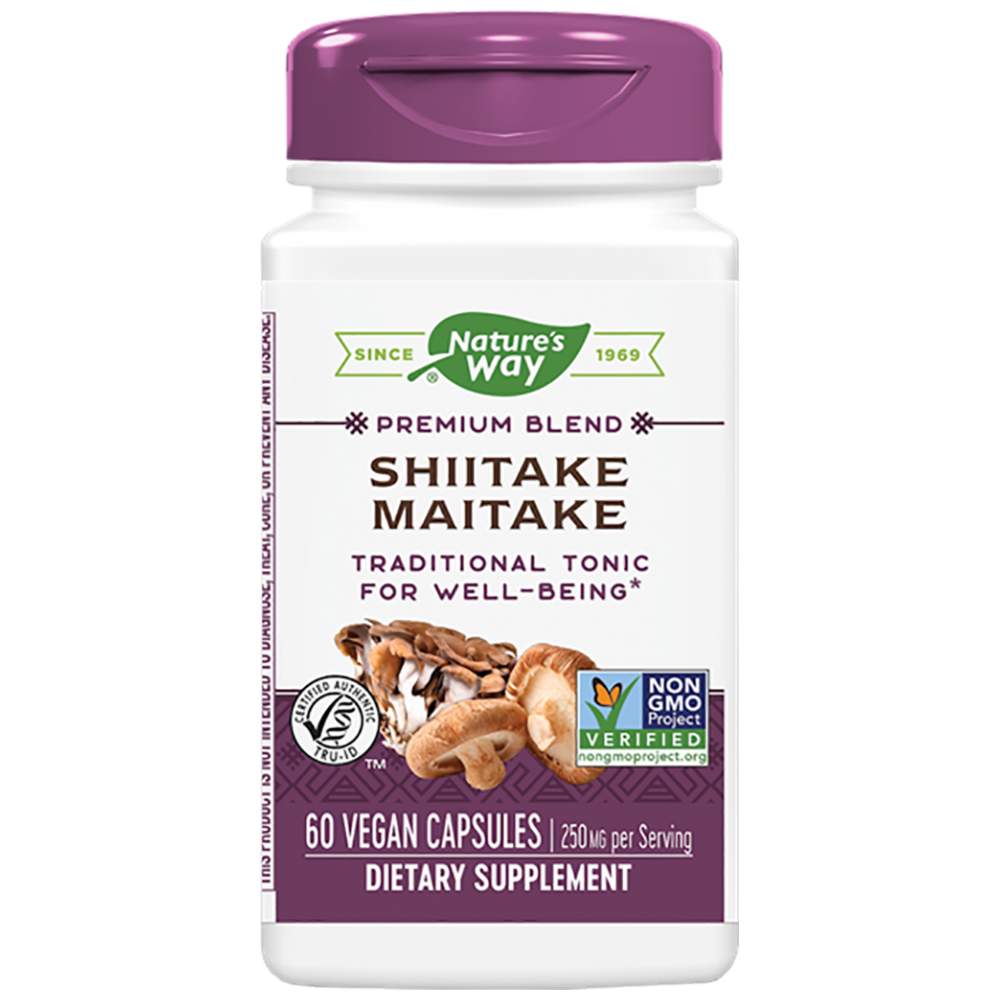Shiitake &amp; Maitake 250 mg
