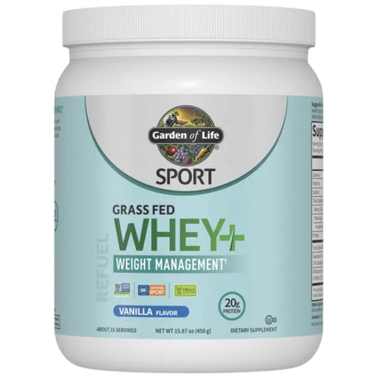 Sport Grass Fed Whey+ Weight Management | with Capsimax® &amp; Bifidobacterium lactis