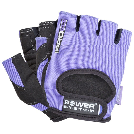 Fitness Gloves Pro Grip - Purple