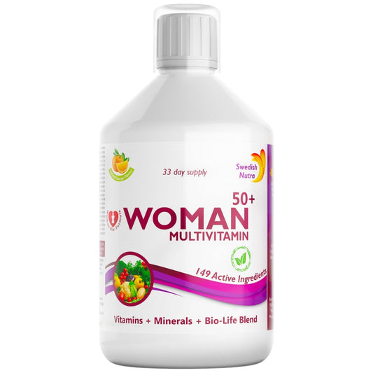 Woman Multivitamin 50+ | Vitamins + Minerals + Bilo-Life Blend