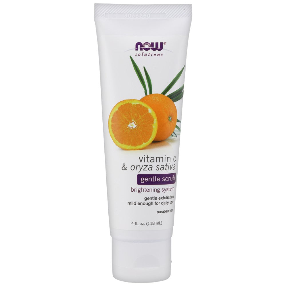 Vitamin C &amp; Oryza Sativa Gentle Scrub | Paraben Free