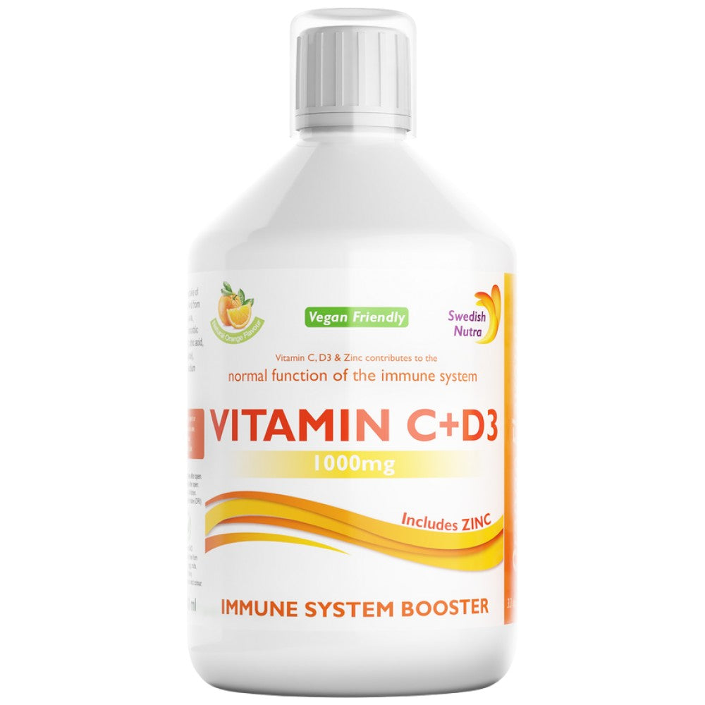 Vitamin C + D3 and Zinc | Immune System Booster