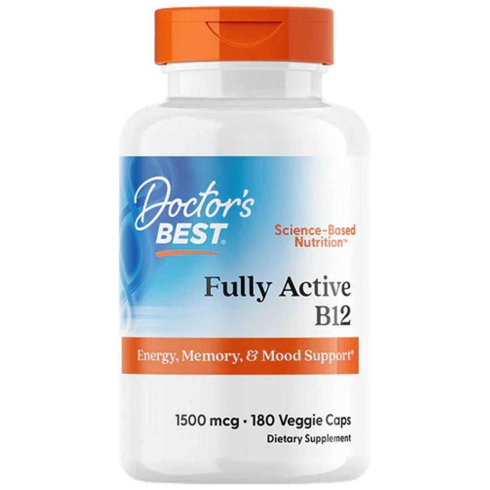 BEST Fully Active B12 / Methylcobalamin 1500 mcg