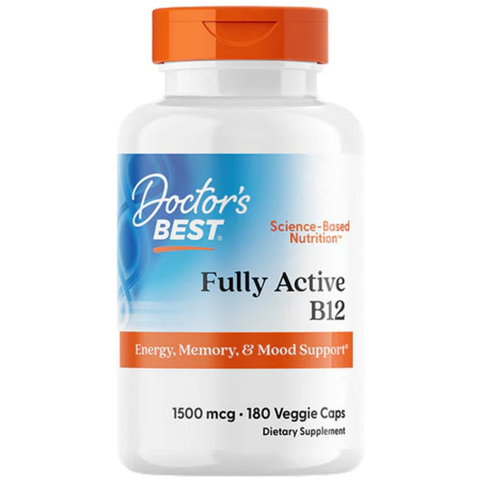 BEST Fully Active B12 / Methylcobalamin 1500 mcg