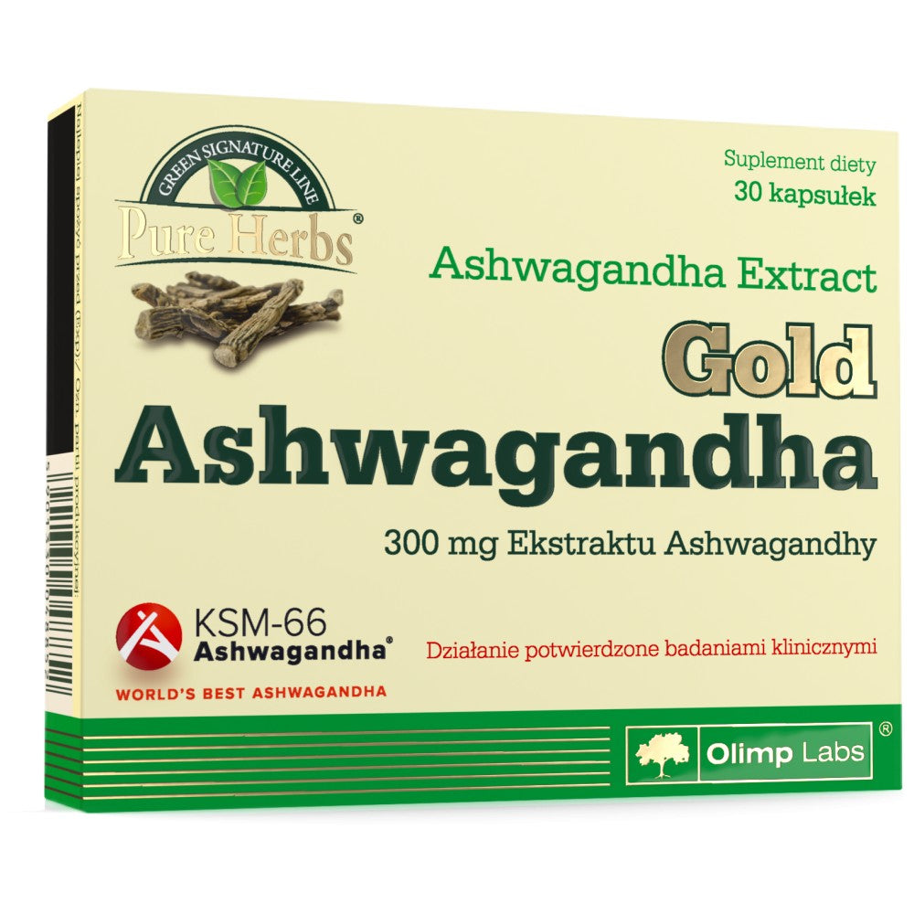 GOLD Ashwagandha KSM-66 Premium