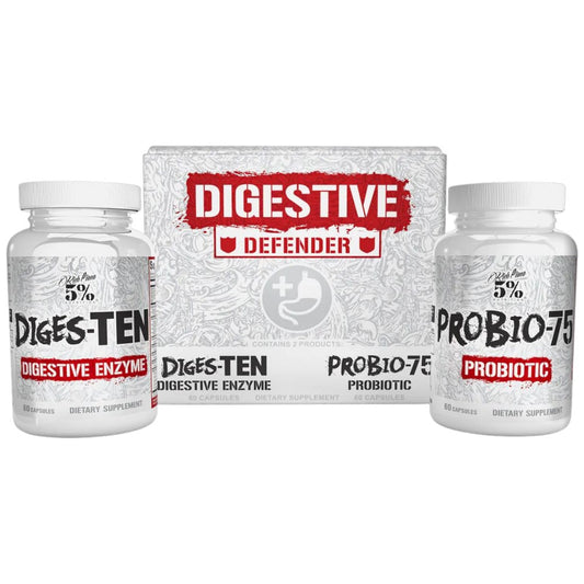 Digestive Defender | Digestive Enzymes + Probiotics