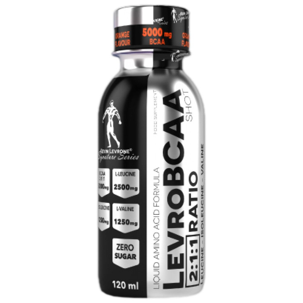 LevroBCAA Shot / 5000 mg BCAA with Zero Sugar
