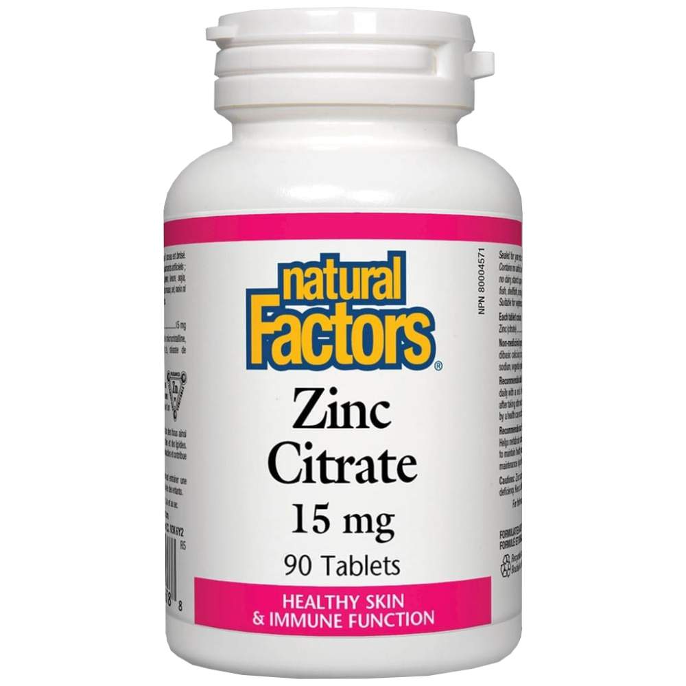 Zinc Citrate 15 mg