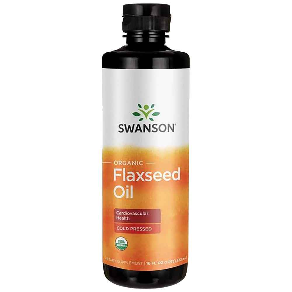 Organic Flaxseed Oil - Cold Pressed