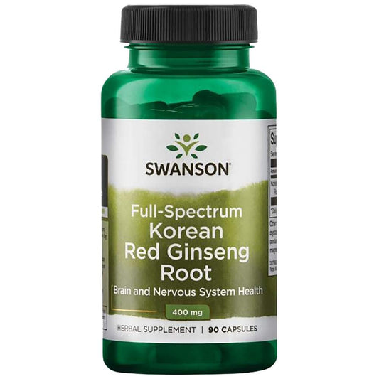 Full Spectrum Korean Red Ginseng Root 400 mg