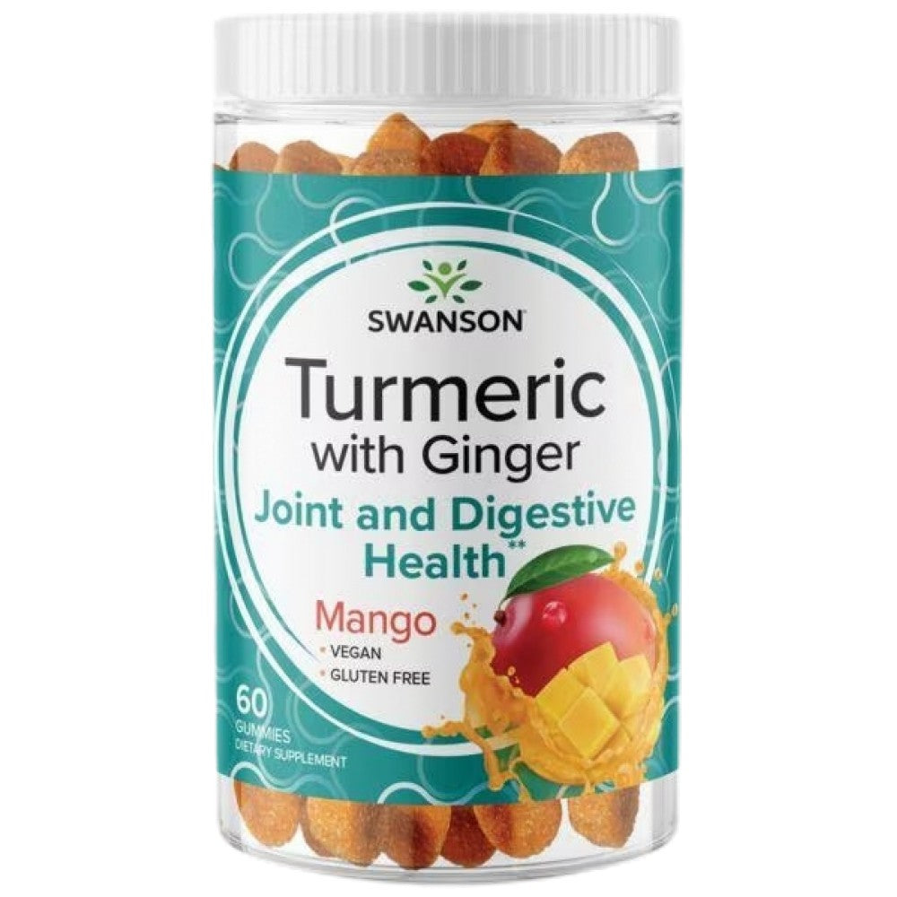 Turmeric with Ginger Gummies | Mango