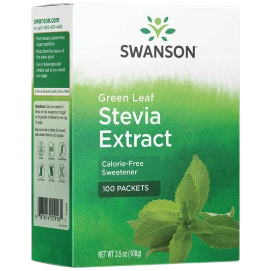 Green Leaf Stevia Extract Calorie-Free Sweetener