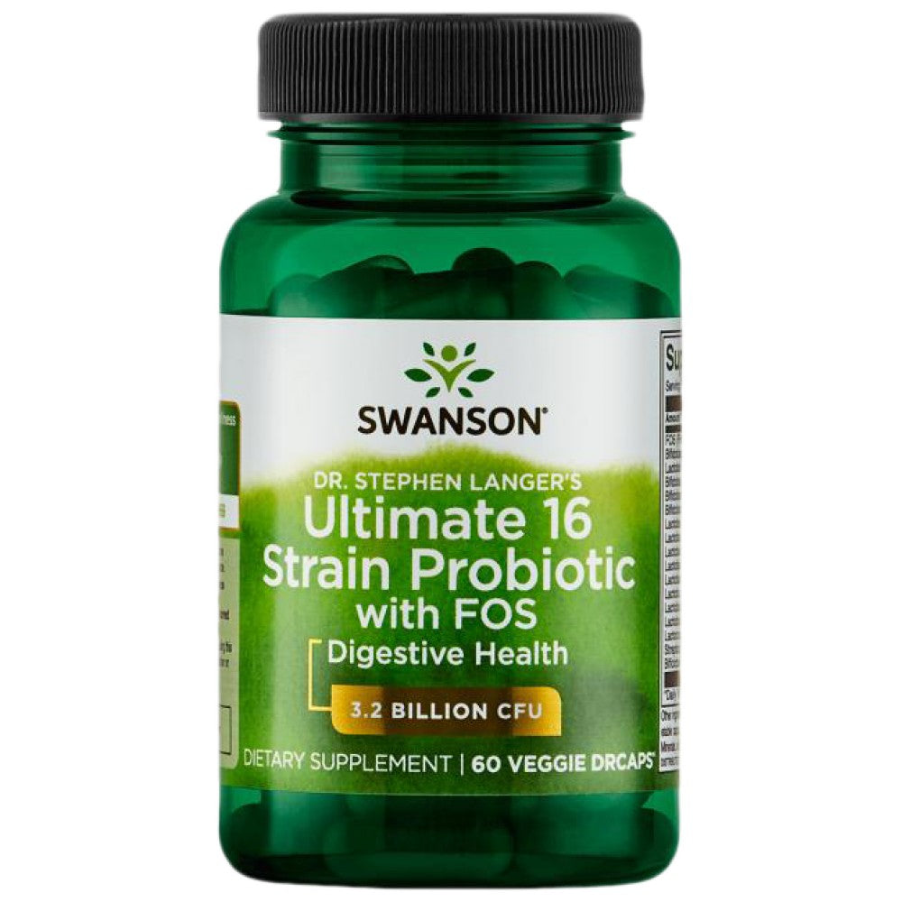 Dr. Stephen Langer's Ultimate 16 Strain Probiotic with FOS
