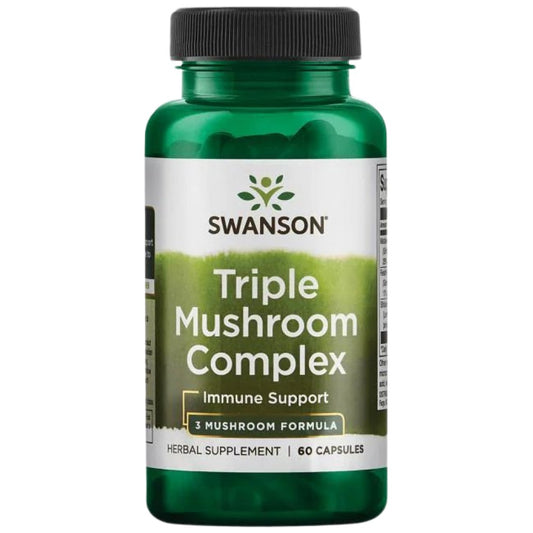 High-Potency Triple Mushroom Standardized Complex