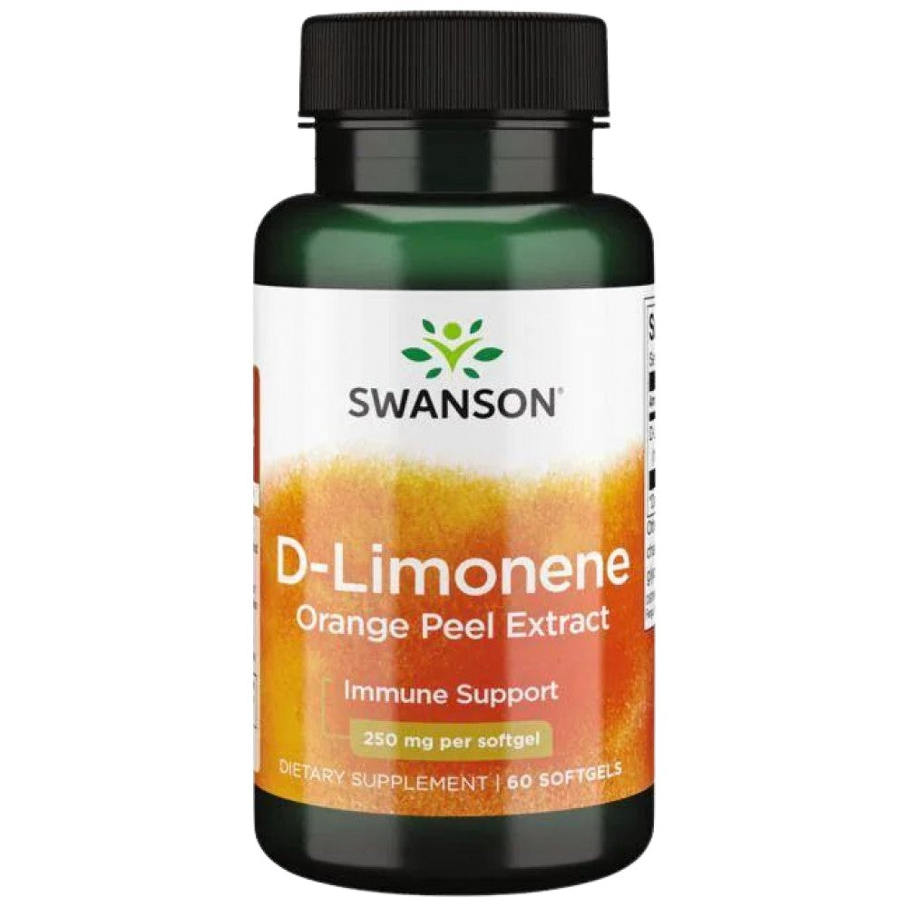D-Limonene Cold-Pressed Orange Peel Extract 250 mg