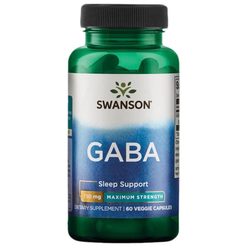 GABA 750 mg / Maximum Strength