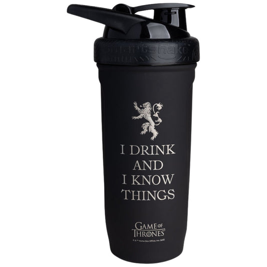 Smart Reforce Stainless Steel Shaker | Game Of Thrones I Drink and I Know Things
