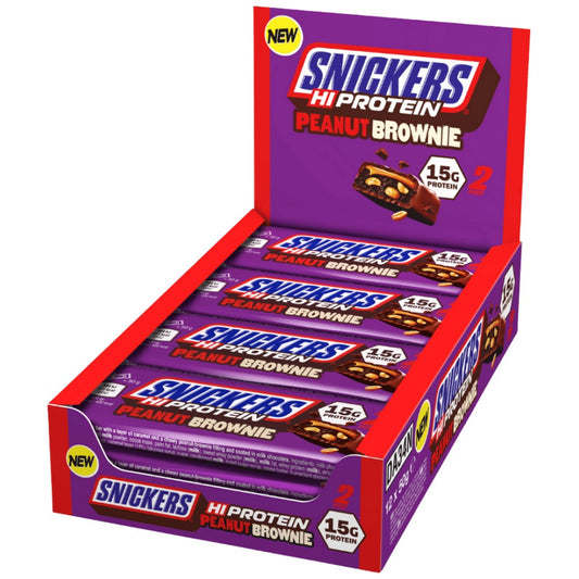 Snickers HiProtein Bar | Peanut Brownie