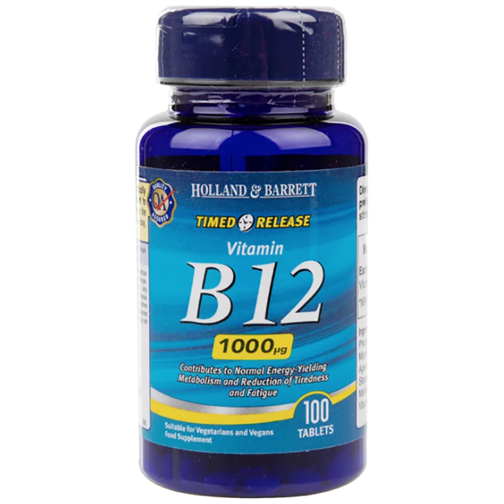 Vitamin B12 Cyanocobalamin 1000 mcg / Timed Release