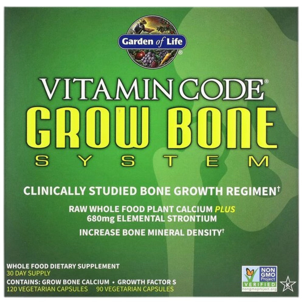 Vitamin Code Grow Bone System | 30 day supply