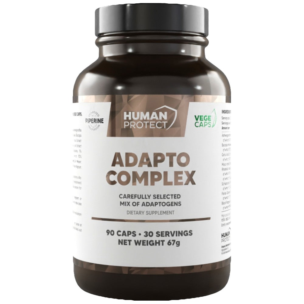 Adapto Complex | Adaptogenic Matrix with Ashwagandha, Bacopa, Rhodiola, Ginseng