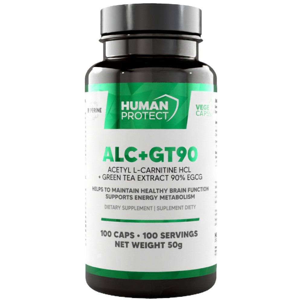 ALC + GT90 | Acetyl L-Carnitine &amp; Green Tea Extract with 90% EGCG