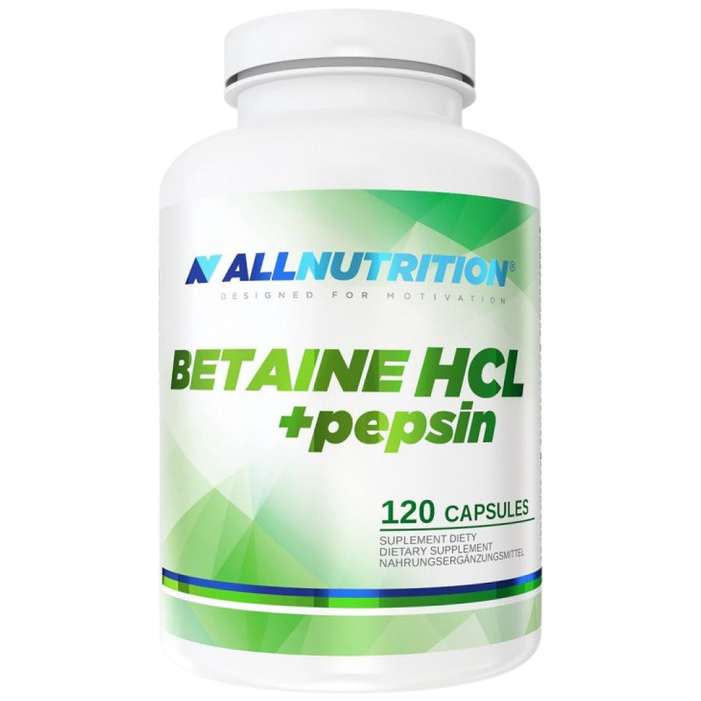 Betaine Hcl 650 mg + Pepsin