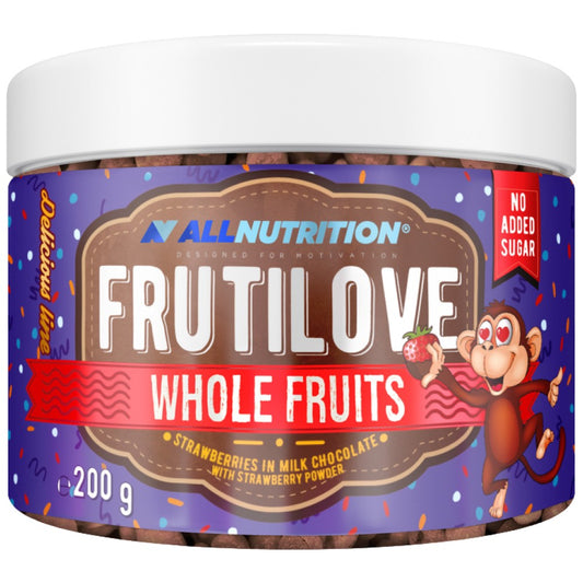 FrutiLove | Strawberries in Milk Chocolate &amp; Strawberry Powder
