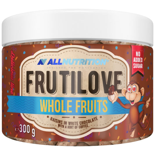 FrutiLove | Raisins in White Chocolate &amp; Coffee