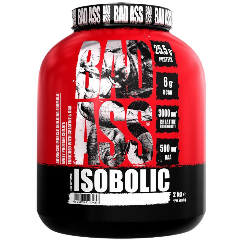 Bad Ass Isobolic | Whey Protein Isolate with DAA &amp; Creatine