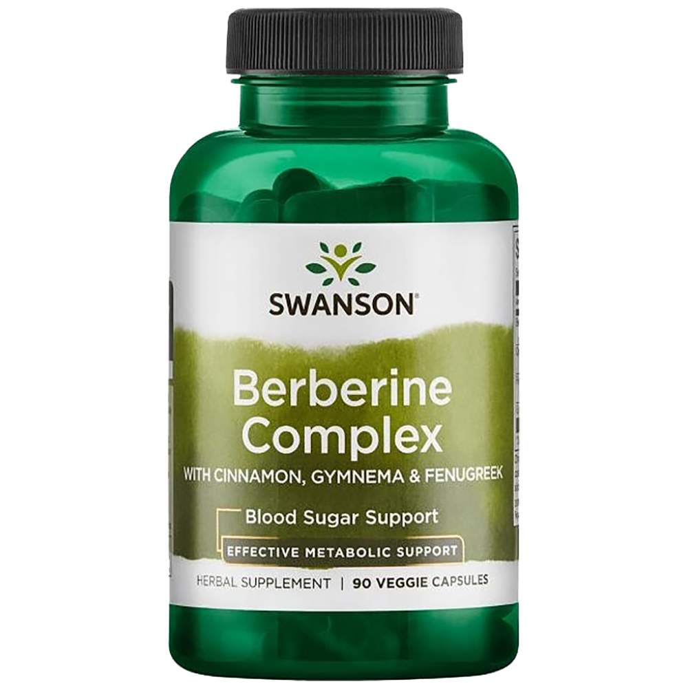 Berberine Complex with Cinnamon, Gymnema &amp; Fenugreek 600 mg