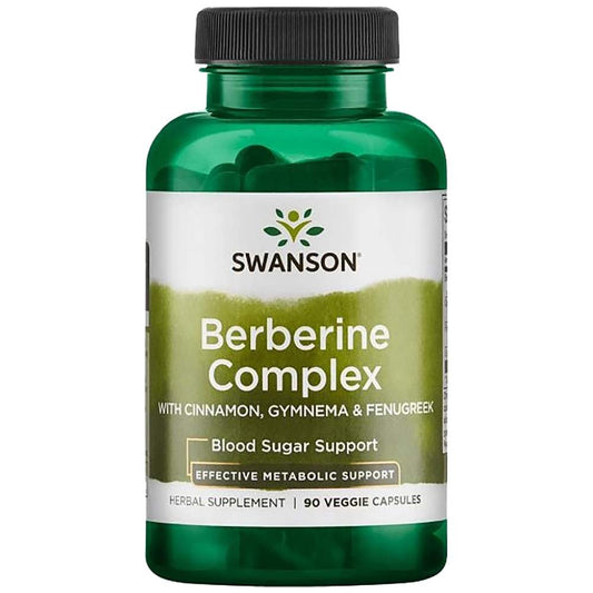 Berberine Complex with Cinnamon, Gymnema &amp; Fenugreek 600 mg
