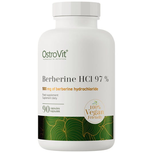 Berberine HCl 500 mg | 97% Berberis Root Extract