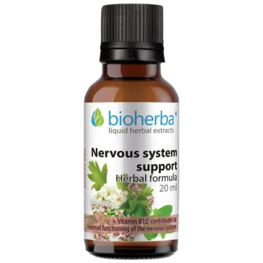 Nervous System Support | Tincture Mint, Hawthorn, Valerian