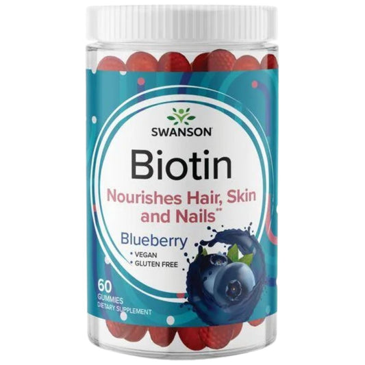 Biotin Gummies 5 000 mcg | Blueberry