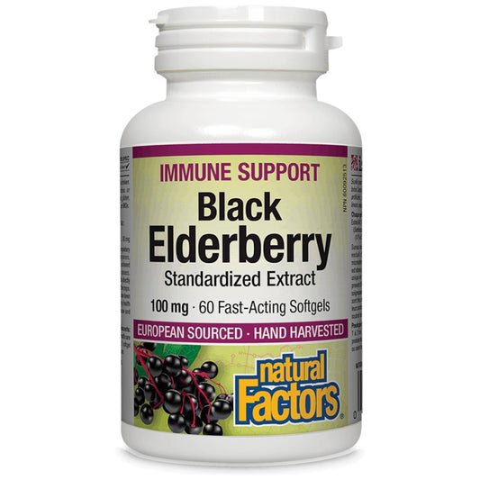 Black Elderberry Standardized Extract 100 mg