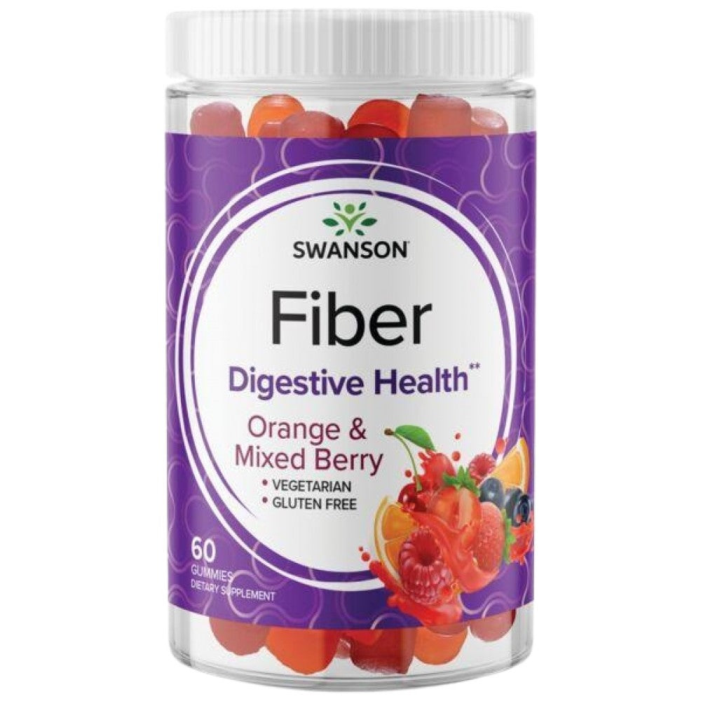 Fiber Gummies | Orange &amp; Mix Berry