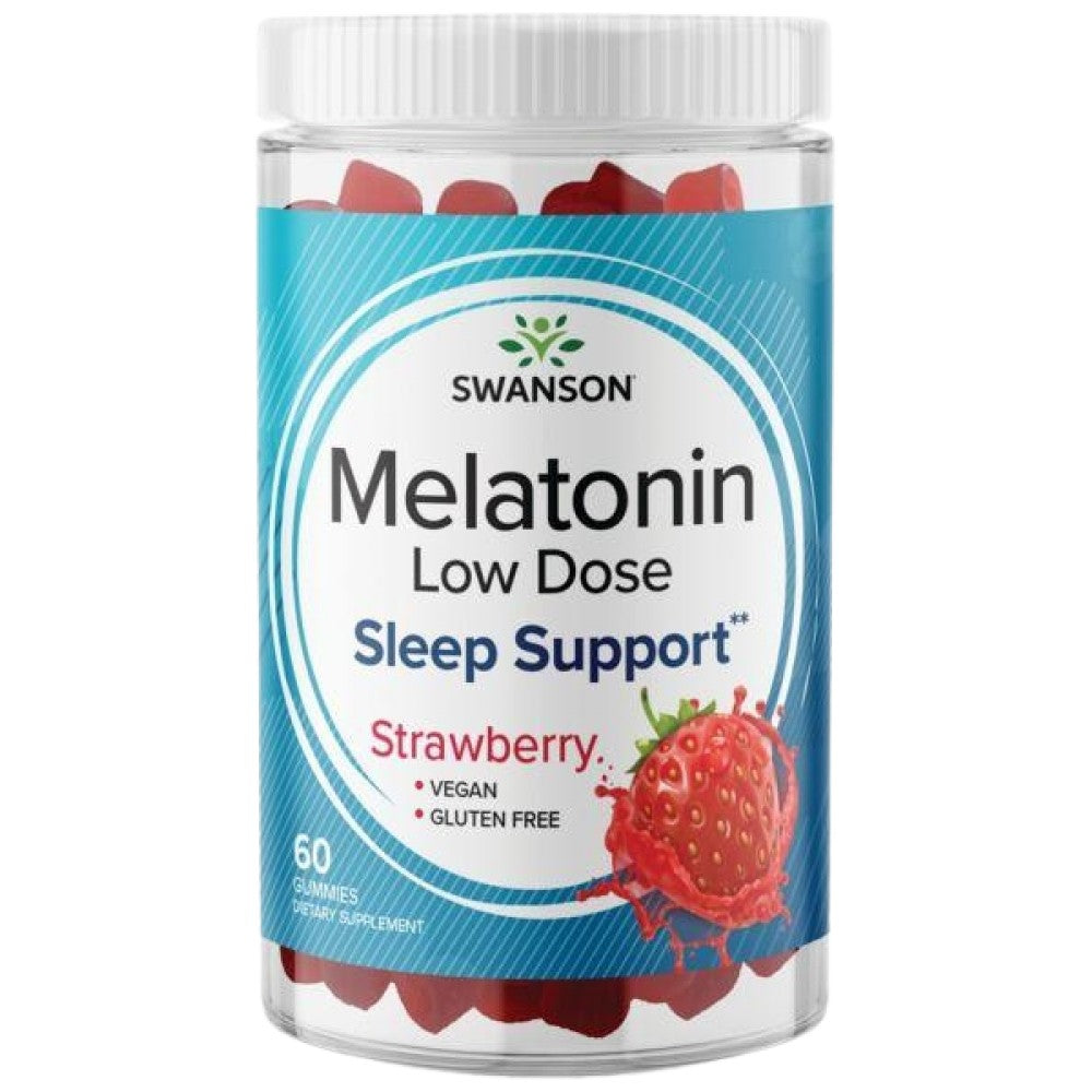 Melatonin Low Dose Gummies 1 mg | Strawberry
