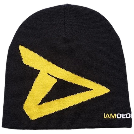 Dedicated Beanie - Black and Yellow